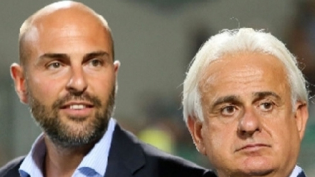 Cagliari-Inter 16-10-2016 Tommaso Giulini e Stefano Filucchi