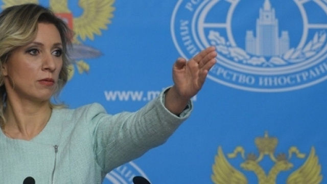 La portavoce del ministero degli esteri russo, Maria Zakharova