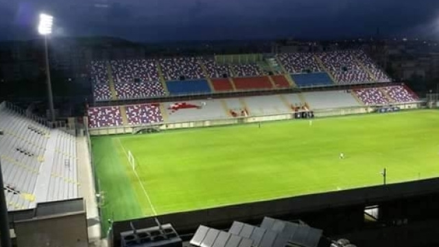 Lo stadio comunale "Ezio Scida" - Crotone.