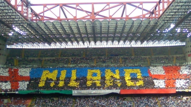 Lo stadio "Giuseppe Meazza" di San Siro: sar&agrave; interamente nerazzurro?