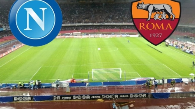 Napoli-Roma, fischio d'inizio per sabato alle ore 15.00.