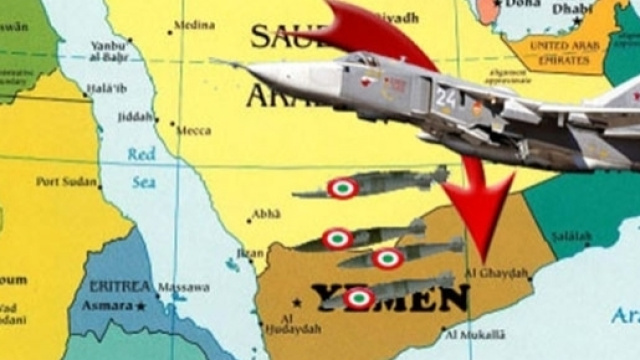 Bombe italiane lanciate in Yemen