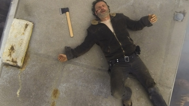 Immagine: Rick Grimes di The Walking Dead.