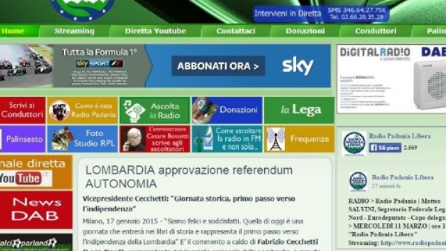 Radio Padania passa all'imprenditore calabrese Lorenzo Suraci