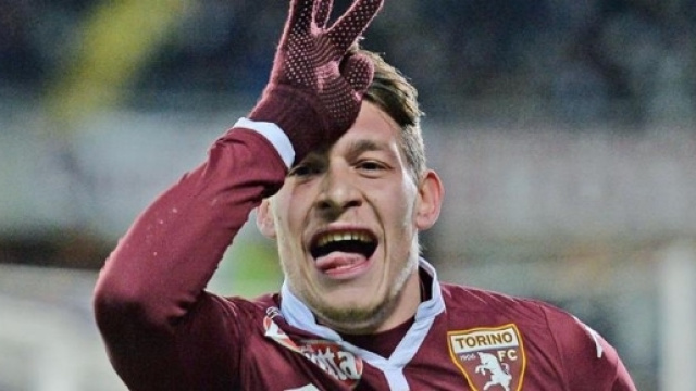 Belotti in campo contro il Palermo.