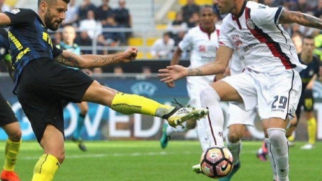 Foto Internazionale Candreva in azione