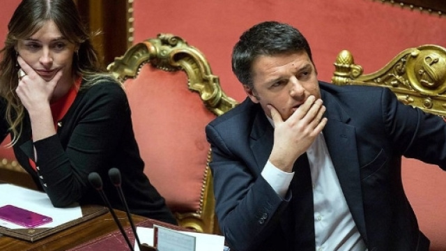 Renzi starebbe pensando di scaricare la Boschi