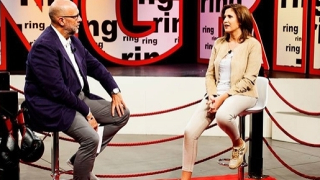 Simona Princiotta alla trasmissione Ring del 13 ottobre