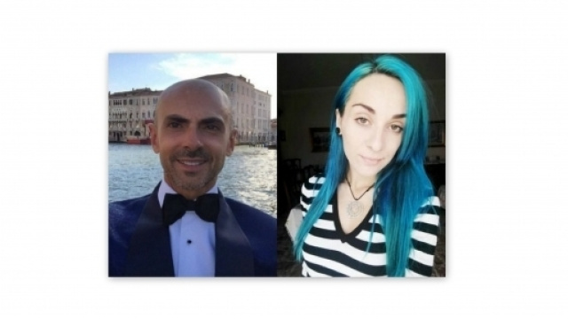 La ragazza dai capelli turchini