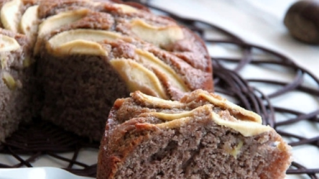Ricetta senza lattosio: torta castagne e mele