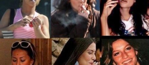 Famosas que j&aacute; foram flagradas fumando