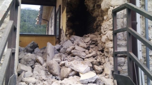Terremoto Castelsantangelo sul Nera