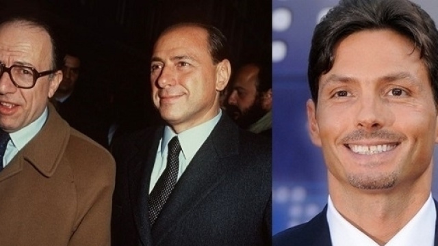 Fedele Confalonieri, Pier Silvio e Silvio Berlusconi, vertici dell'impero Mediaset