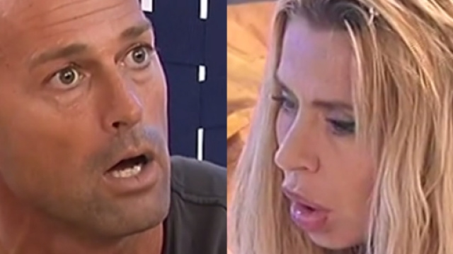Stefano Bettarini ha affrontato Valeria Marini.