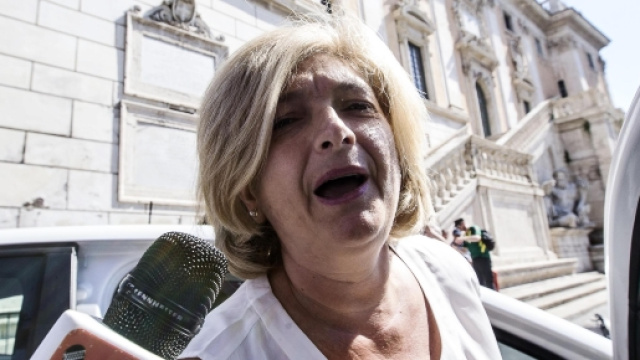 Paola Muraro, assessore all'Ambiente di Roma. Foto Ansa.
