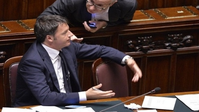 Il Commissario alla spending review Gutgeld con il Premier Matteo Renzi