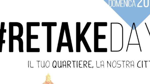 La locandina del #RetakeDay del 23 ottobre