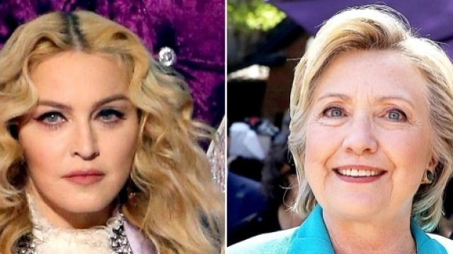 Madonna scende in campo per Hillary in un modo "indecente"