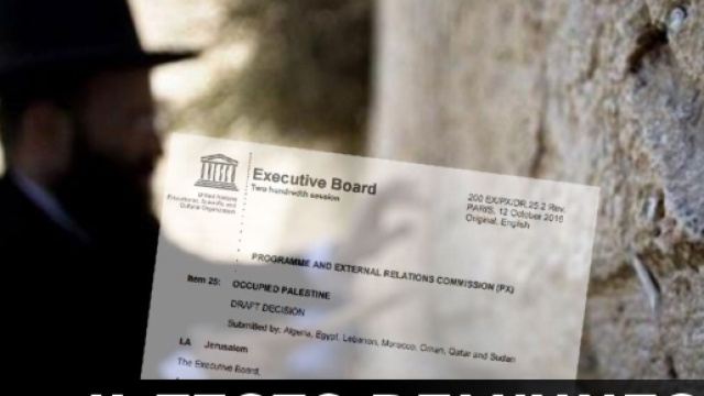 DISINFORMAZIONE L'Unesco riscrive la storia sul Monte del Tempio e ... - davidpuente.it