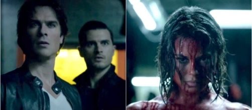 The Vampire Diaries 8.&ordf; temporada: Sybil emerge no 1.&ordm; epis&oacute;dio (Foto: CW/Screencap)