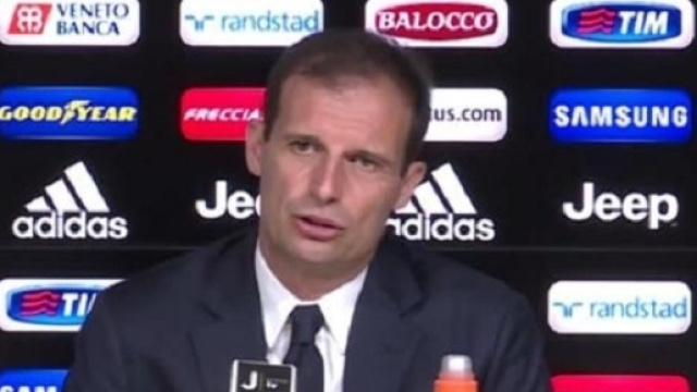 L'allenatore della Juventus Massimiliano Allegri