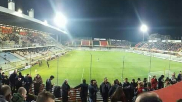 Riapre lo stadio Zaccheria di Foggia.