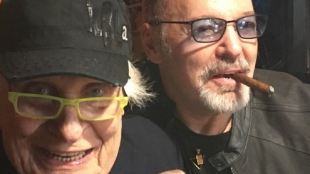 Vasco Rossi insieme a Marco Pannella