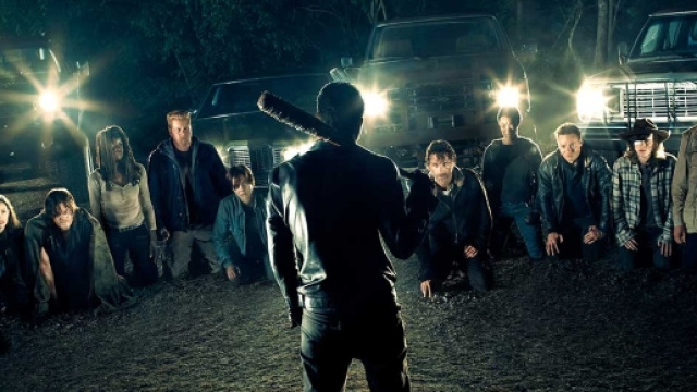 L'inizio della settima stagione di "The walking dead".