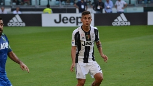 Paulo Dybala impegnato in Juventus-Sassuolo: Copyright Salvatore Masiello