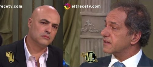 Marcelo Salinas muy enojado con Scioli