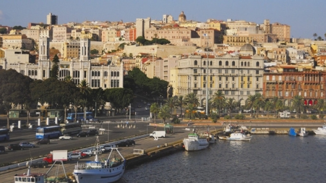 Cagliari, una veduta della citt&agrave;