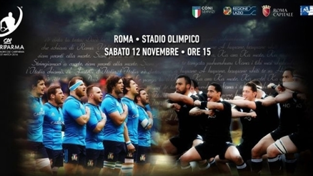 Italia-All Blacks, test match di rugby