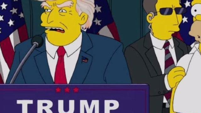 Puntata dei Simpson con Donald Trump