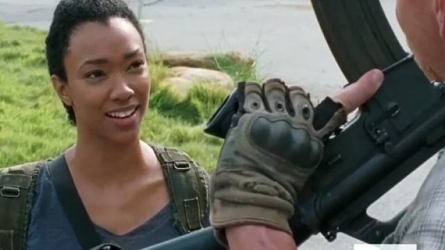 The Walking Dead: le couple Sasha/Abraham