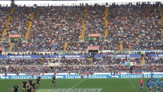 Italia-All Blacks &egrave; in programma il 12 novembre allo Stadio Olimpico di Roma
