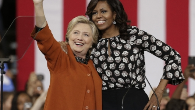 Hillary Clinton e Michelle Obama per la prima volta insieme - Il Post - ilpost.it