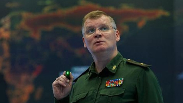 Il generale Igor Konashenkov, portavoce del ministero della difesa del Cremlino