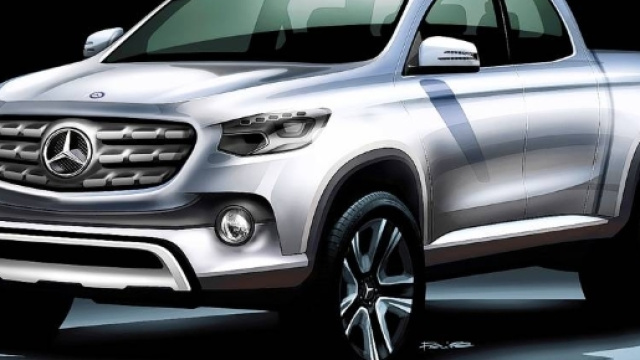 Nuovo Mercedes Benz Classe X, Pick Up di lusso.