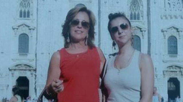 Rossella Tarantola con la figlia Margherita
