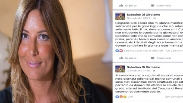 Selvaggia Lucarelli si schiera con il Sindaco di Roseto degli Abruzzi