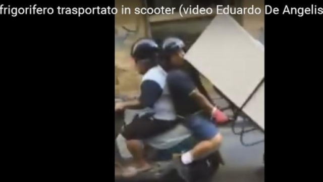 Ecco uno screenshot del video diventato virale