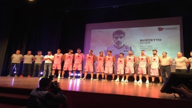 La presentazione della Pallacanestro Crema