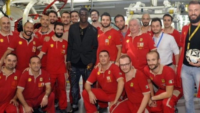 Mario Balotelli a Maranello: non sar&agrave; squalificato, al Nizza sta bene