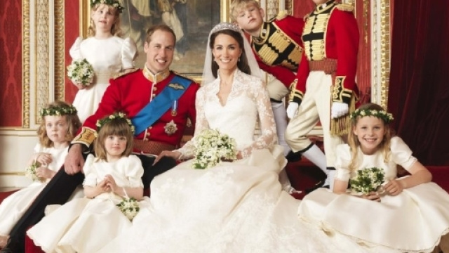 William e Kate nel giorno del loro matrimonio