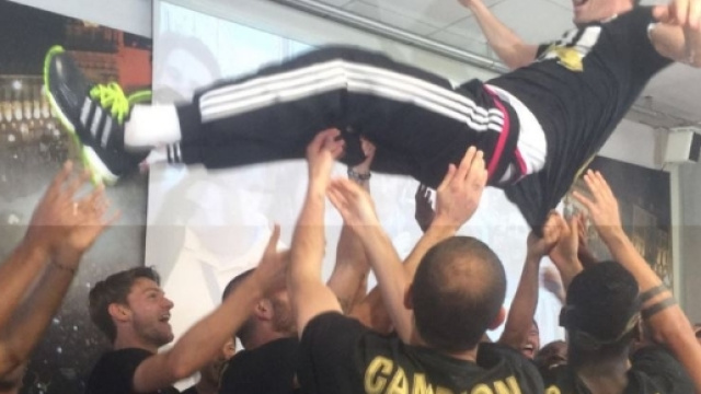 La Juve, festeggia il quinto scudetto consecutivo