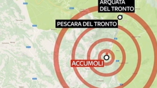 Diverse scosse di terremoto continuano a colpire il centro Italia