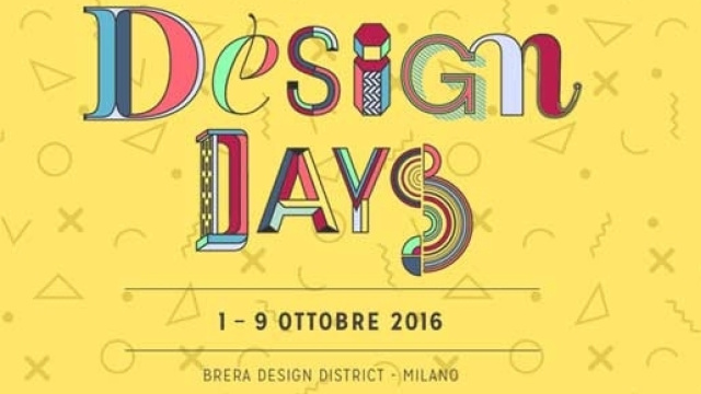Il logo ufficiale della manifestazione Design Days