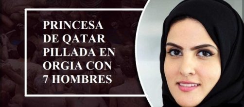 Shaika, la princesa depravada de Qatar.