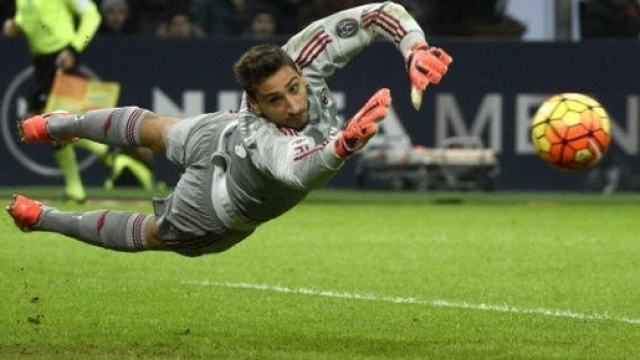 Donnarumma sembra gi&agrave; pronto a prendere l'eredit&agrave; di Buffon