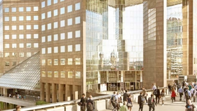 La city londinese, cuore dell'economia britannica